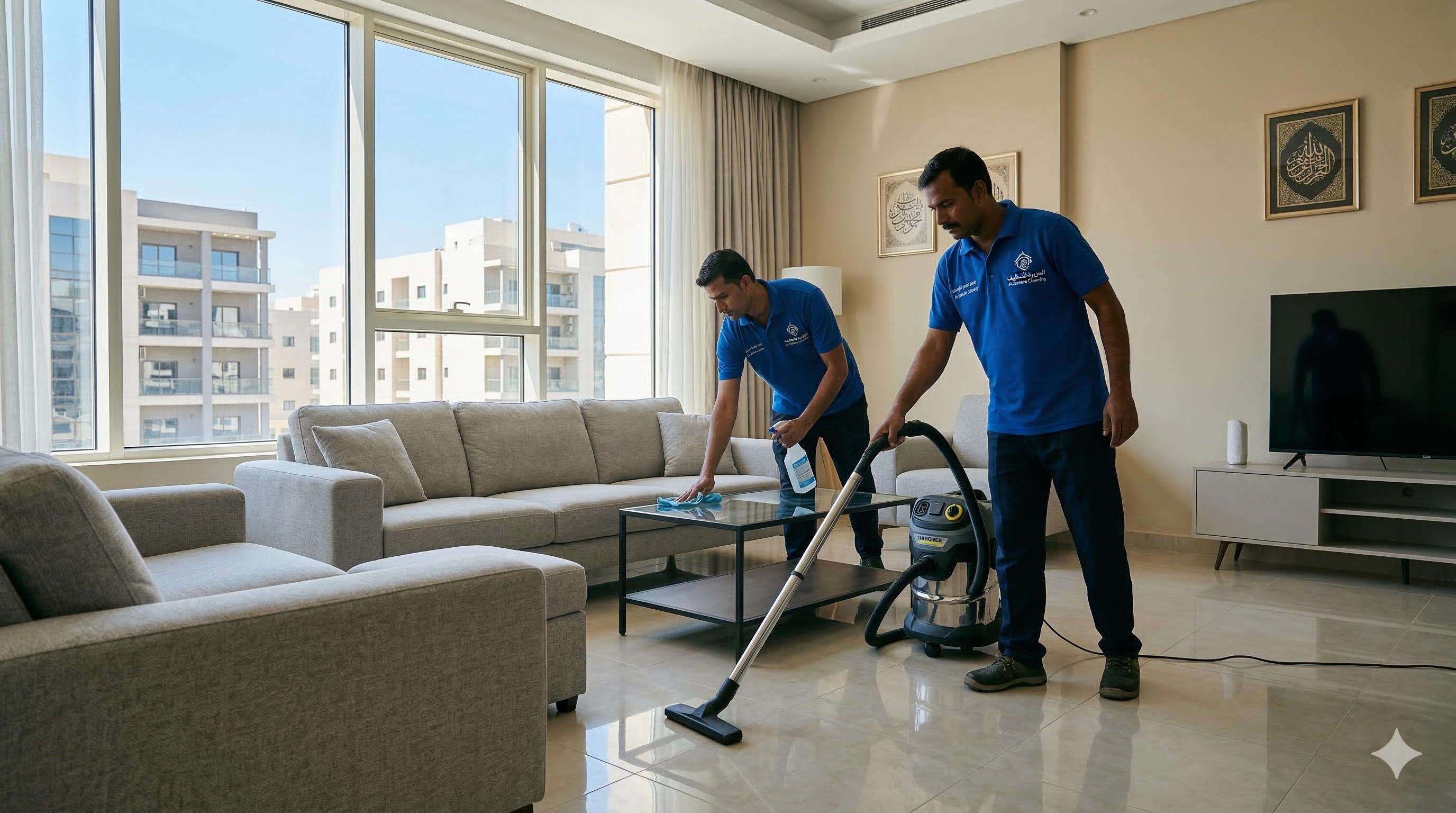 شركة تنظيف شقق بالجبيل: حلول ذكية للمساحات المختلفة