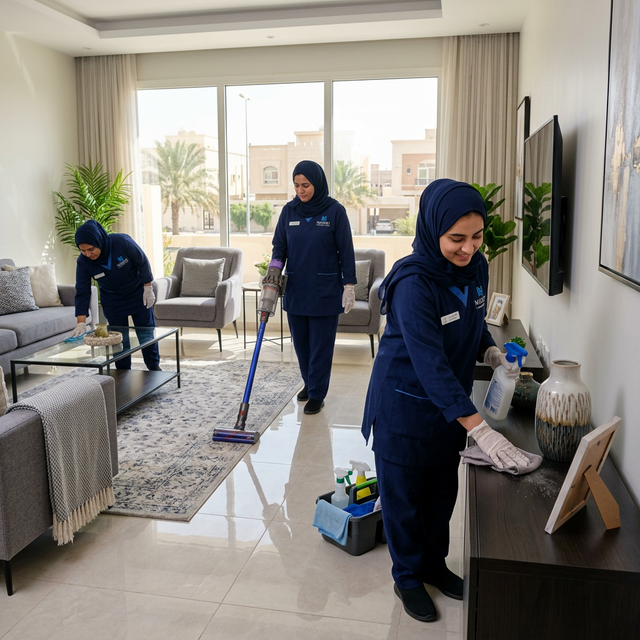 شركة تنظيف بالقطيف: التزام بالجودة وإتقان في العناية بمنزلك