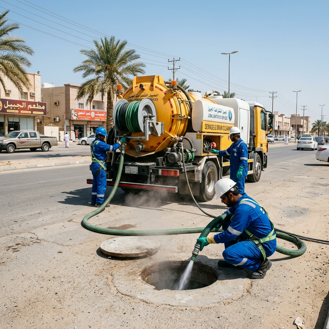 تسليك مجارى الجبيل: حلول سريعة ونهائية لمشاكل الانسداد