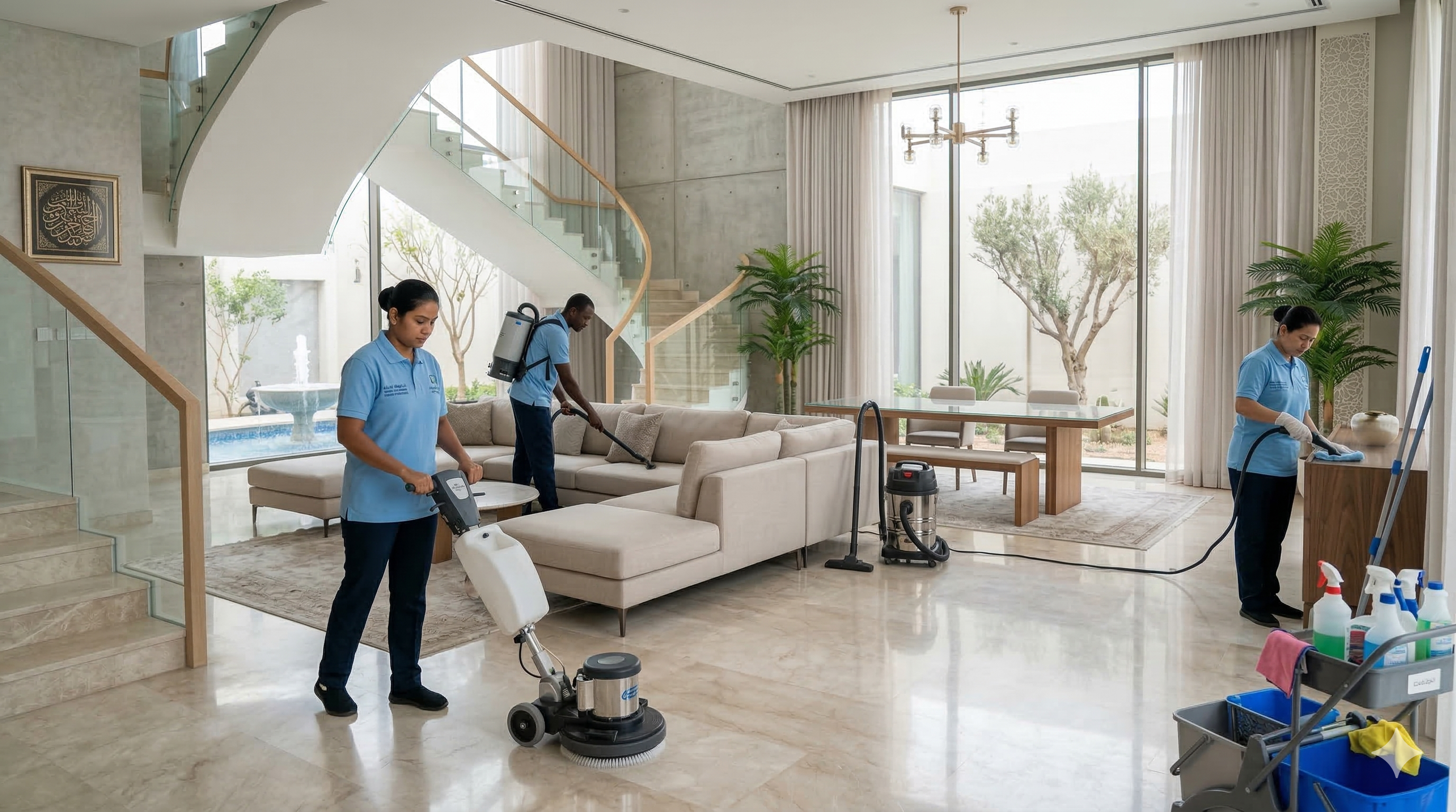 توقعات تكلفة تنظيف المنازل في الجبيل لعام 2024