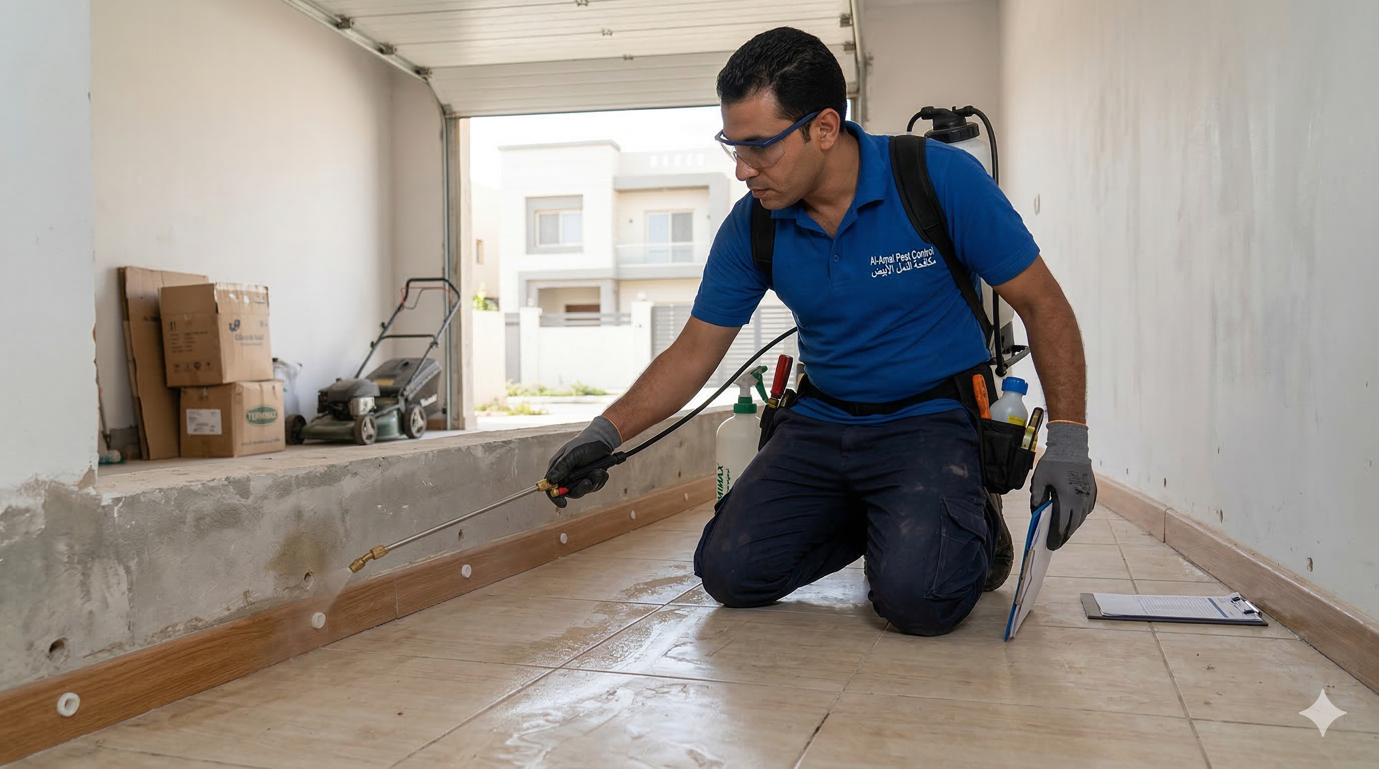 مكافحة النمل الأبيض في الجبيل: حماية منزلك من الانهيار